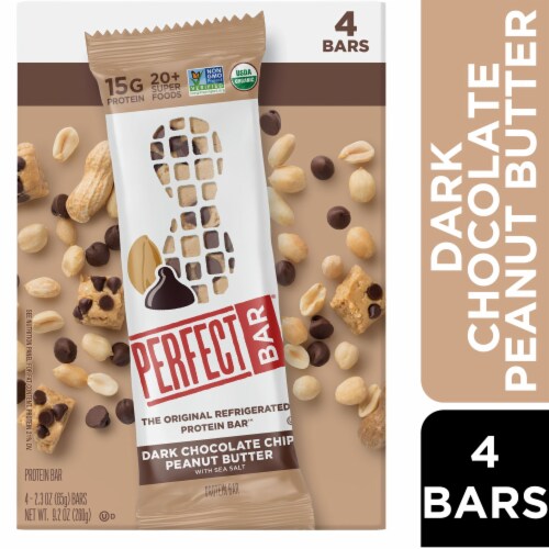Perfect Bar Refrigerated Dark Chocolate Chip Peanut Butter Protein Bar