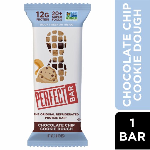 Perfect Bar Chocolate Chip Cookie Dough Nut Butter Protein Bar