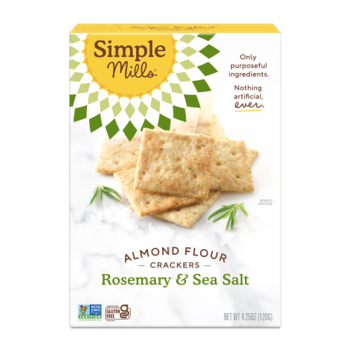 Simple Mills® Rosemary & Sea Salt Almond Flour Crackers