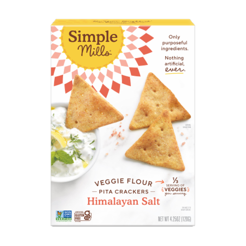 Simple Mills® Himalayan Salt Veggie Flour Pita Crackers