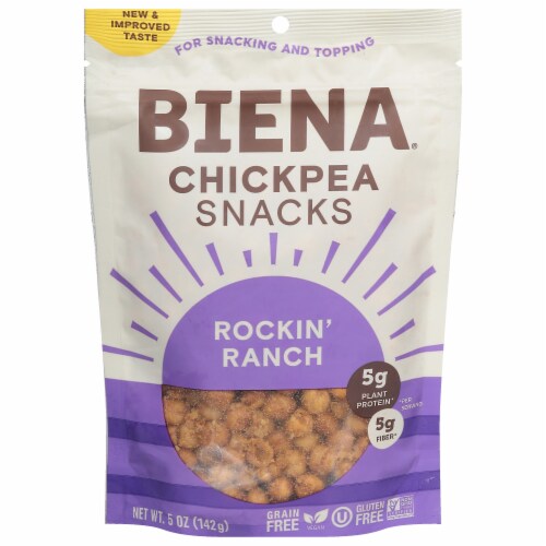 Biena® Rockin’ Ranch Chickpea Snacks