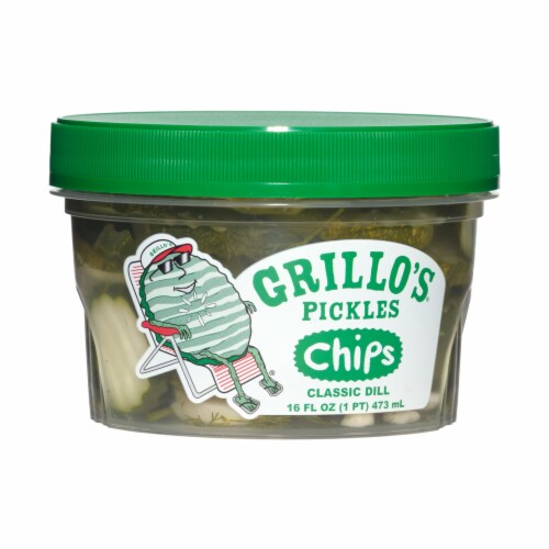 Grillo’s® Pickles Classic Dill Pickle Chips