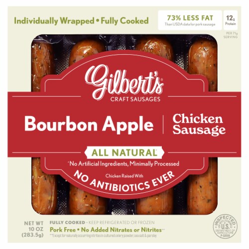 Gilbert’s Bourbon Apple Chicken Sausage