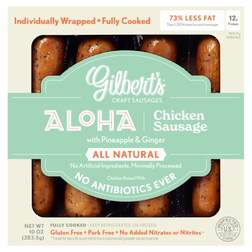 Gilbert’s Aloha Pineapple Chicken Sausage