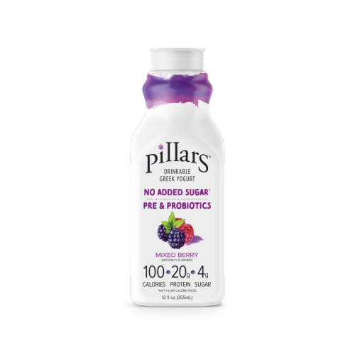 Pillars Mixed Berry Drinkable Greek Yogurt
