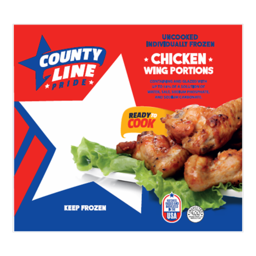 County Line Pride Chicken Wing Portions