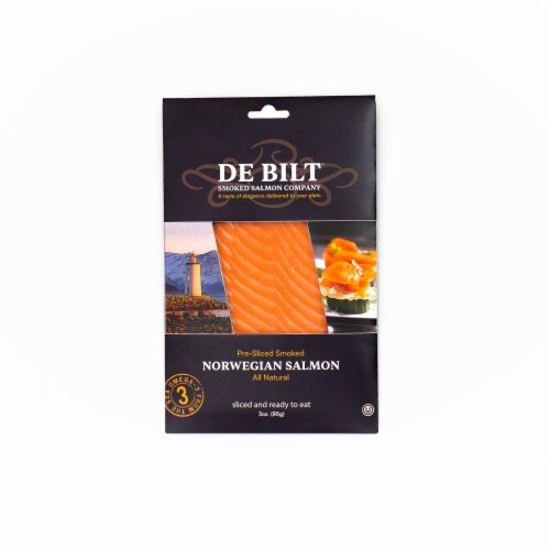 De Bilt Pre-Sliced Smoked Norwegian Salmon