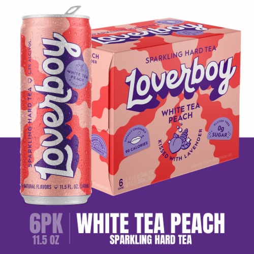 Loverboy White Tea Peach Craft Sparkling Hard Tea