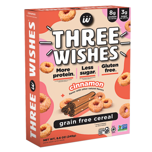 Three Wishes Grain Free Cereal – Cinnamon