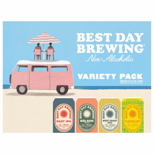 Best Day Brewing® Non-Alcoholic Variety Pack