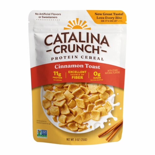 Catalina Crunch Protein Cereal, Cinnamon Toast 9 oz