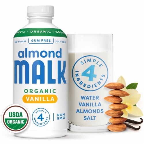 MALK Organic Dairy Free Vanilla Almond Milk