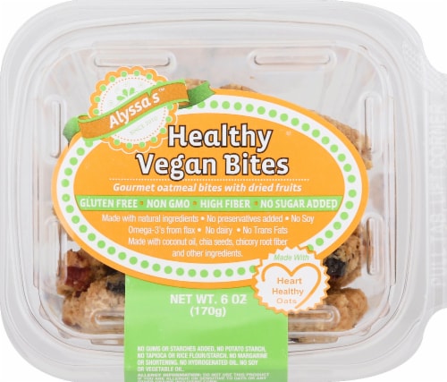 Alyssa’s Healthy Vegan Oatmeal Bites