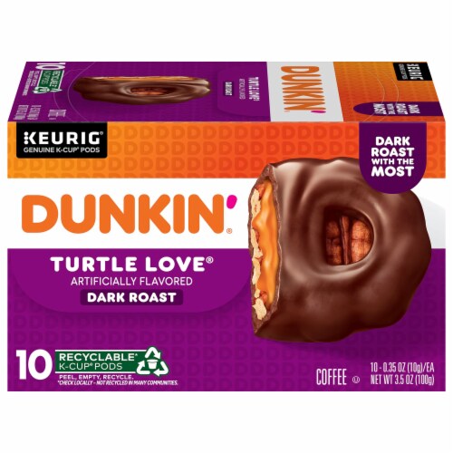 Dunkin’® Turtle Love® Dark Roast K-Cup® Coffee Pods