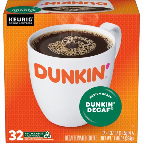 Dunkin’® Decaf Medium Roast K-Cup® Coffee Pods