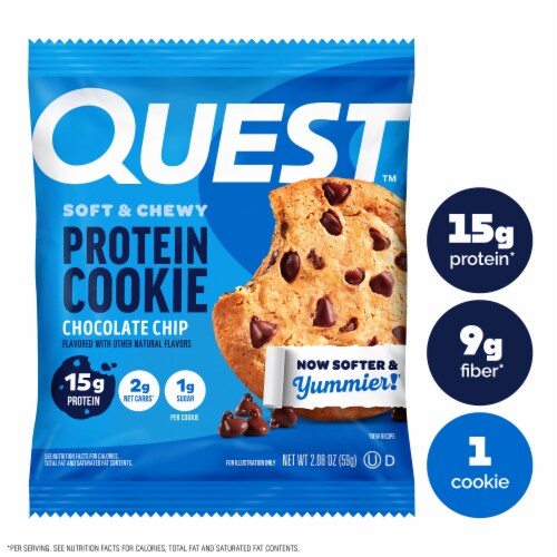 Quest® Soft & Chewy Chocolate Chip Protein Cookie