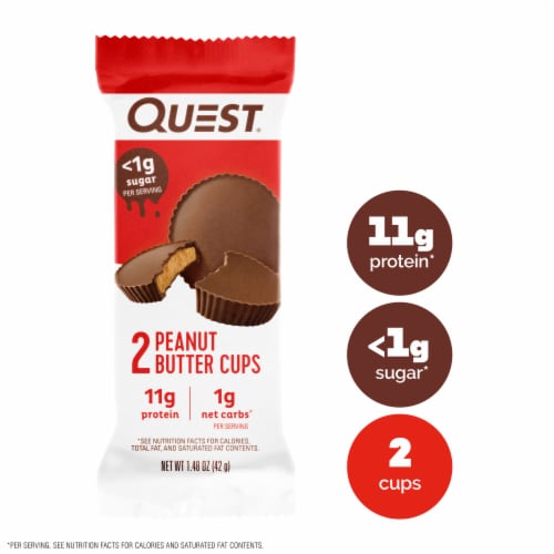 Quest Peanut Butter Cups 1.48 oz