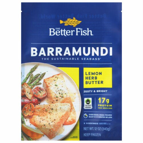 The Better Fish Lemon Herb Butter Barramundi Seabass