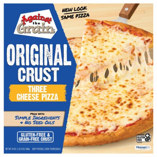 Against the Grain® Gourmet Three Cheese Gluten Free Original Crust Frozen Pizza