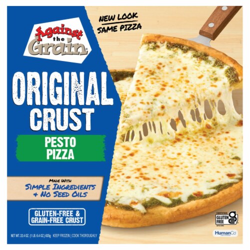 Against the Grain Pesto Nut Free Original Crust Frozen Pizza