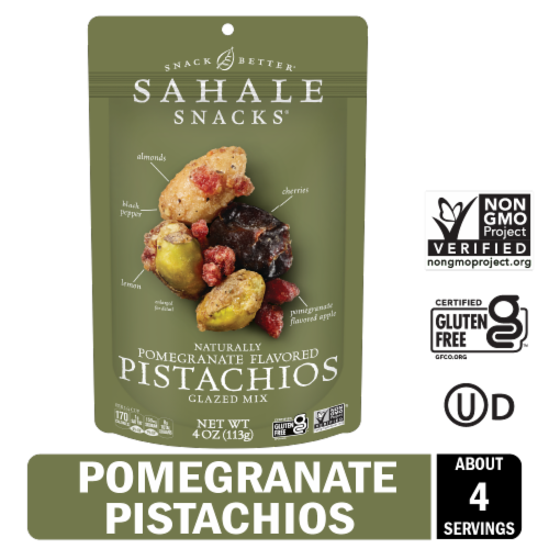 Sahale Snacks® Pomegranate Flavored Pistachios Glazed Mix