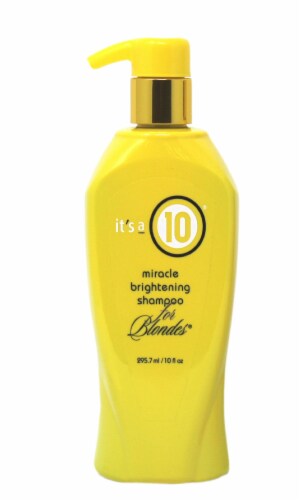 It’s a 10® Miracle Brightening Shampoo for Blondes®