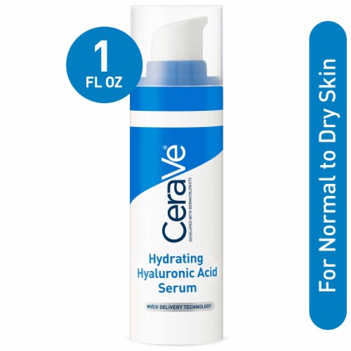 CeraVe Hydrating Hyaluronic Acid Serum for Dry Skin