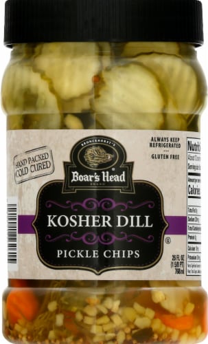 Boar’s Head Kosher Dill Pickle Chips