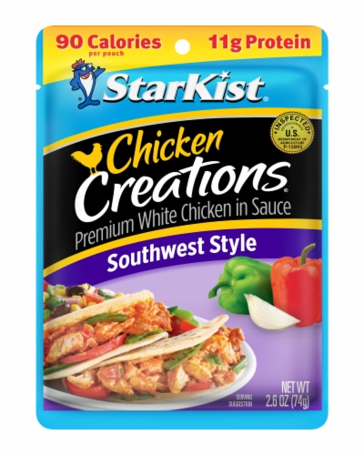 StarKist Chicken Creations Southwest Style Premium White Chicken in Sauce Pouch