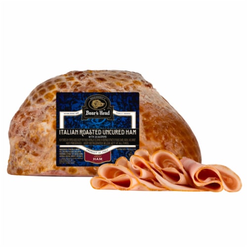 ***Boar’s Head Italian Roasted Uncured Ham Fresh Sliced — per lb (1 lb minimum)***
