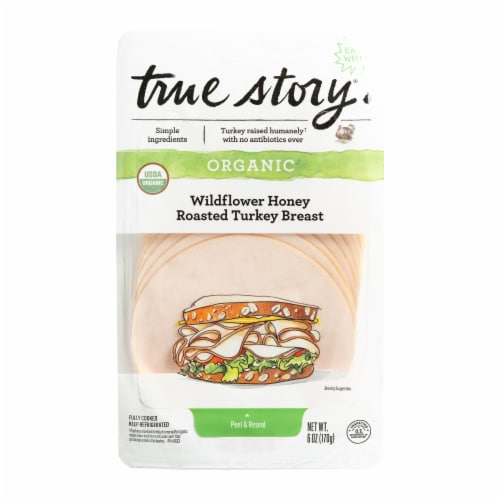 True Story Foods Organic Wildflower Honey Roasted Turkey Breast