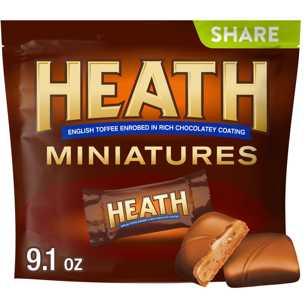 HEATH Miniatures Chocolatey English Toffee Candy Share Pack