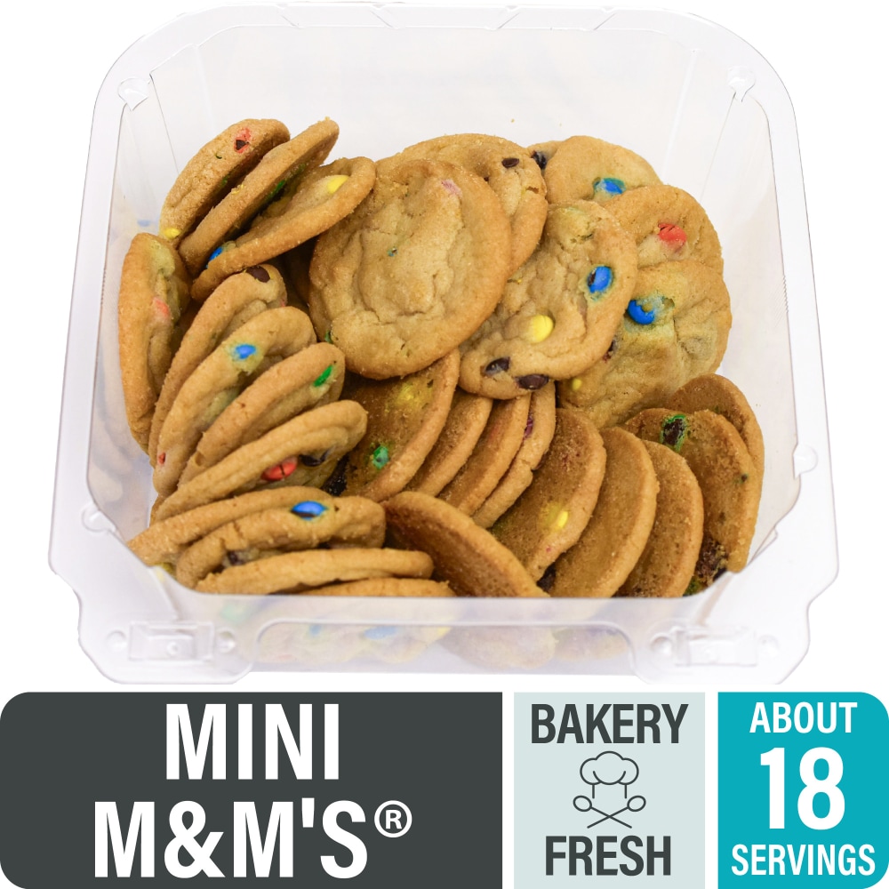 Bakery Fresh Mini Candy Cookies with M&M’s®