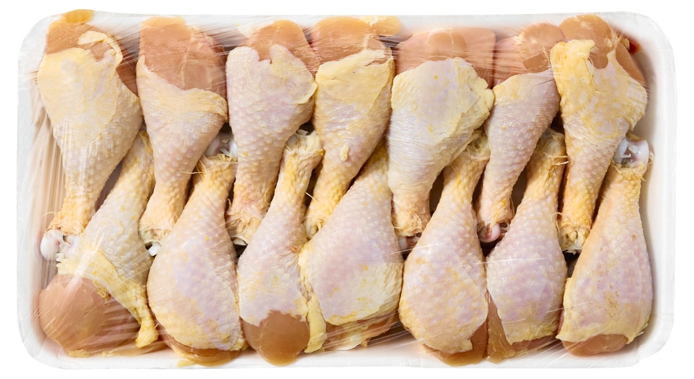 Fresh Uncooked Chicken Drumsticks