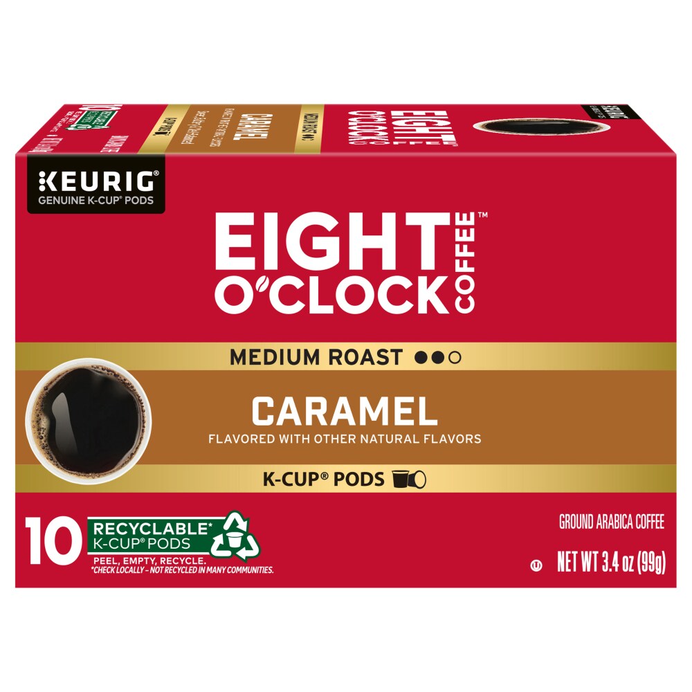 Eight O’Clock Coffee™ Caramel Medium Roast K-Cup® Coffee Pods