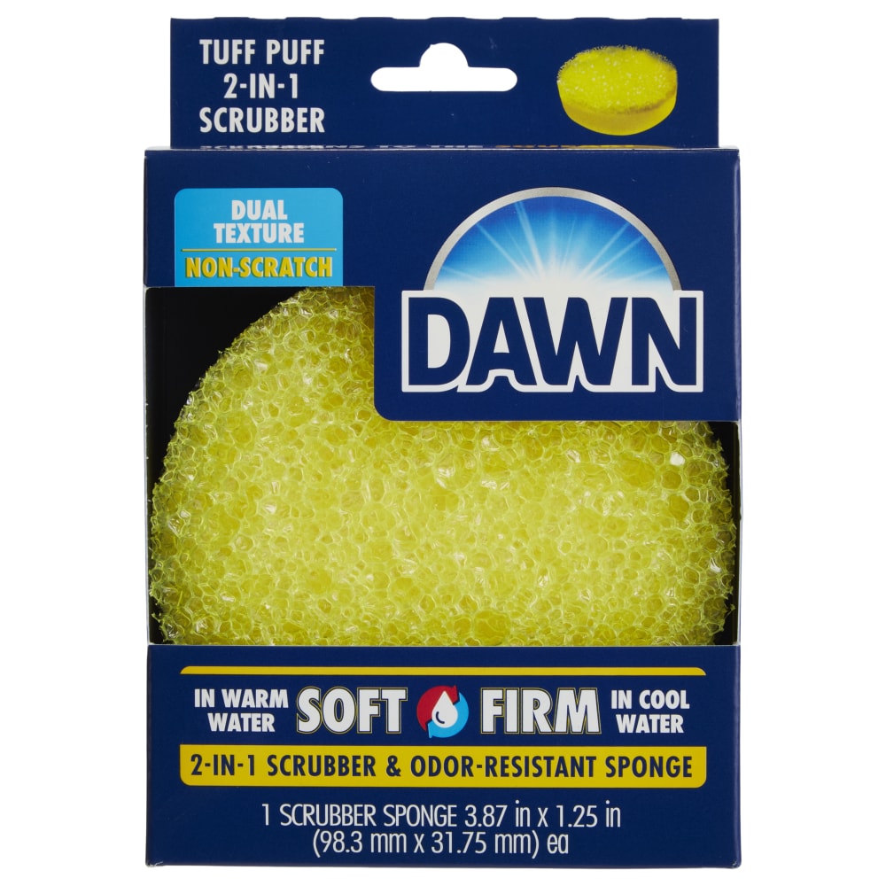 Dawn Tuff Puff Two-In-One Scrubber
