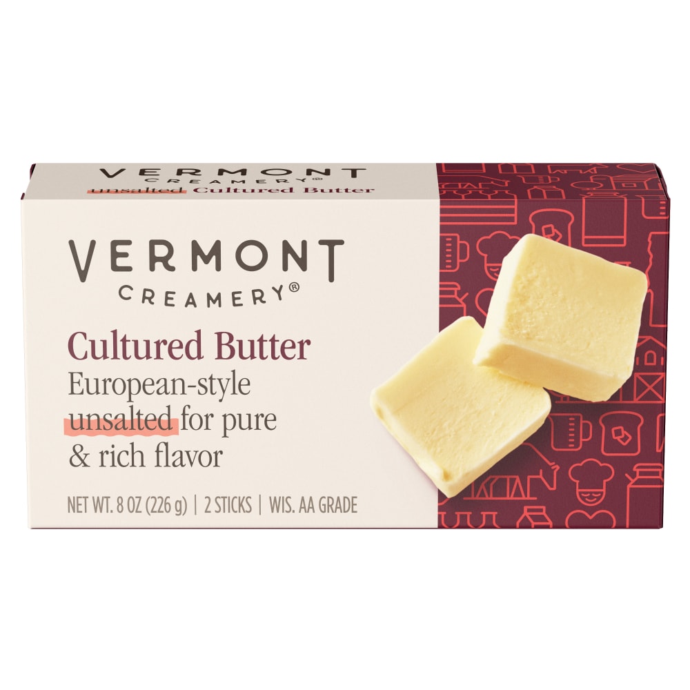 Vermont Creamery® Unsalted Cultured Butter Sticks