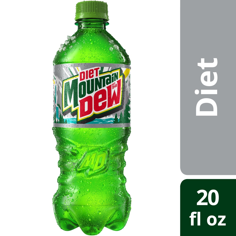 Diet Mountain Dew® Citrus Soda Bottle