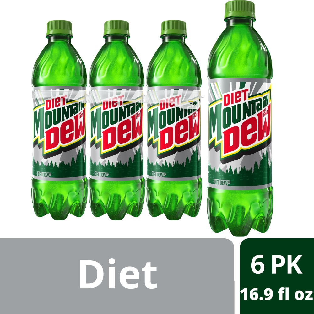 Diet Mountain Dew® Soda Bottles