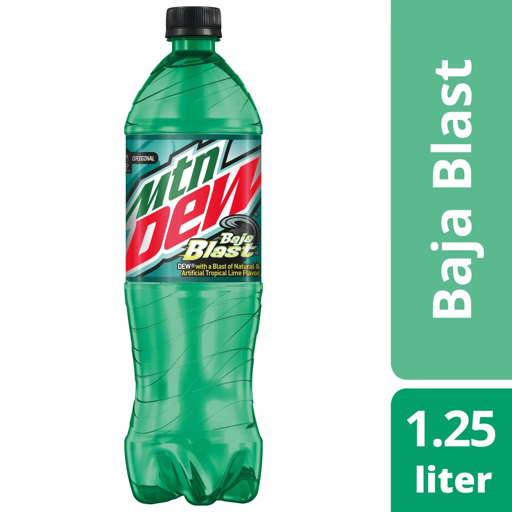 Mountain Dew® Baja Blast Soda Bottle