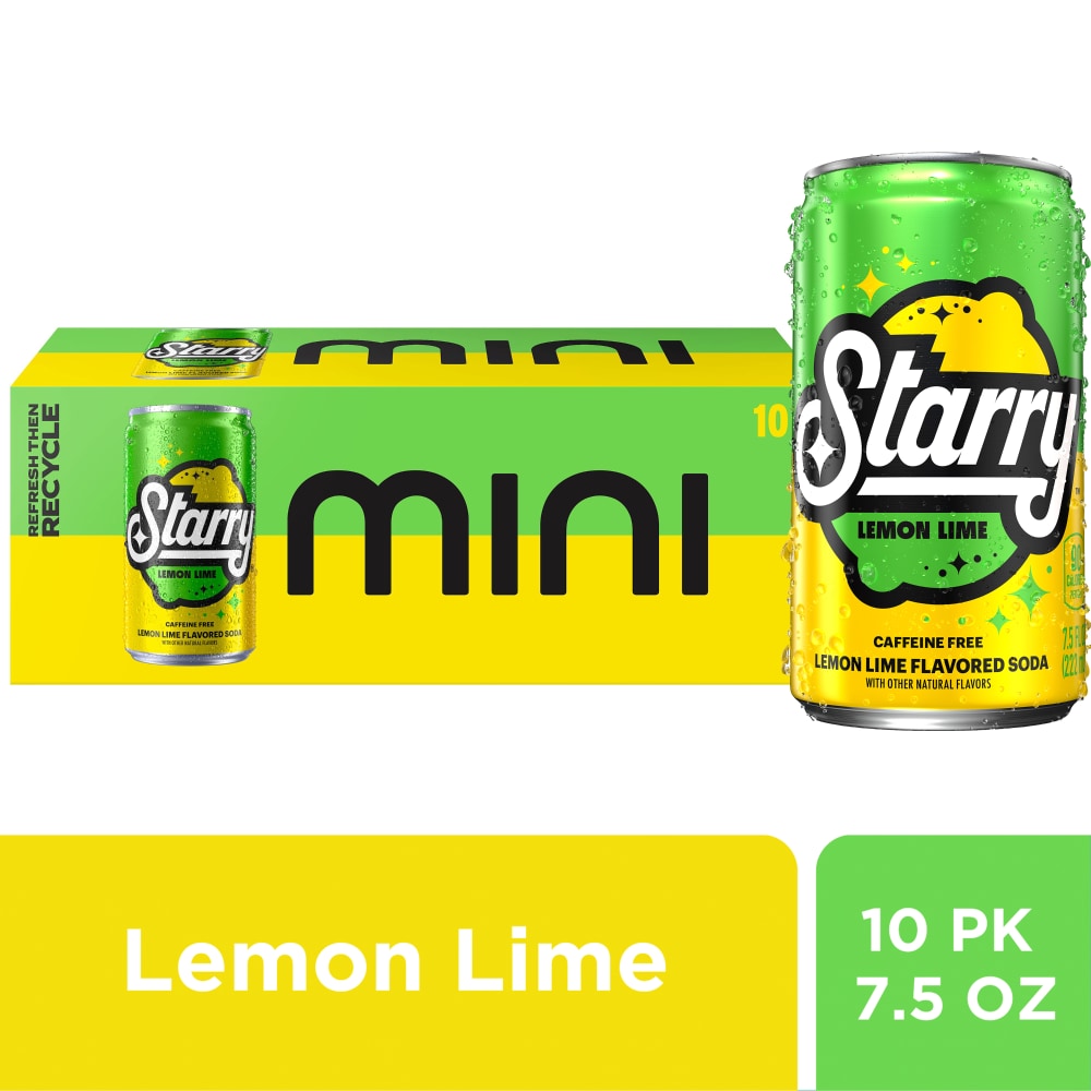 Starry Mini Soda Lemon Lime