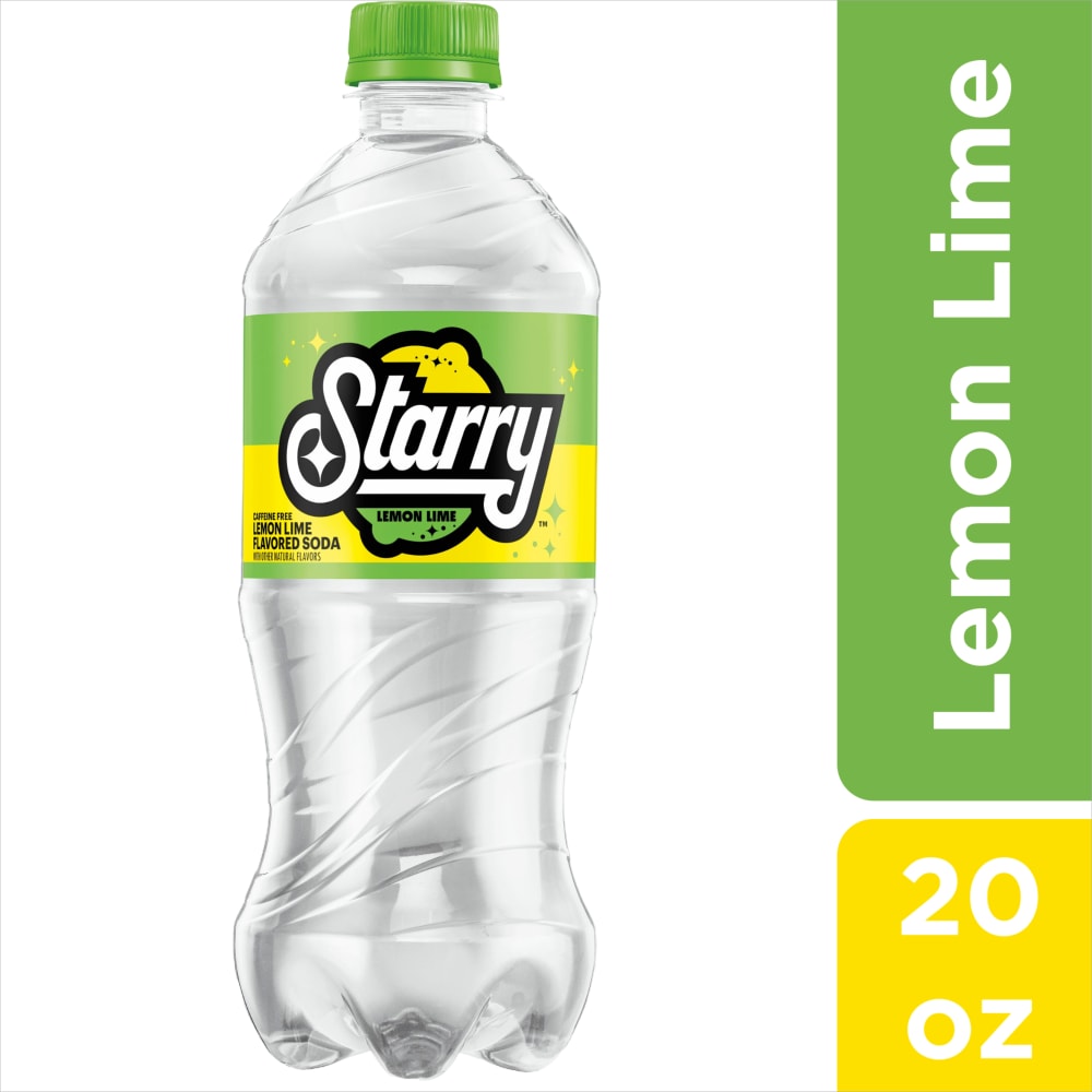 Starry™ Lemon Lime Caffeine Free Soda Bottle