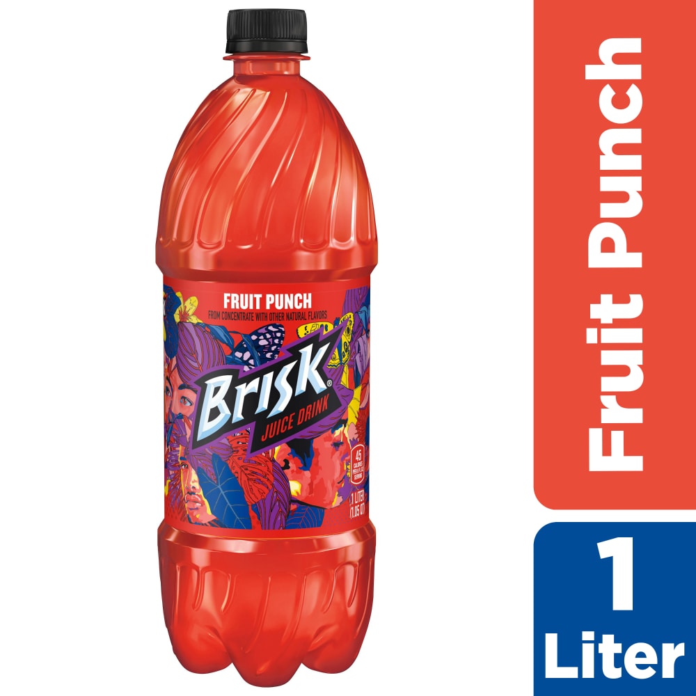 Brisk Fruit Punch Juice Drink 1 l