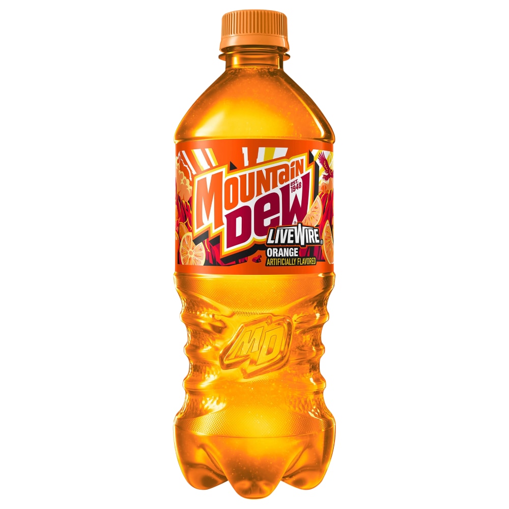 Mountain Dew Live Wire® Orange Flavored Soda