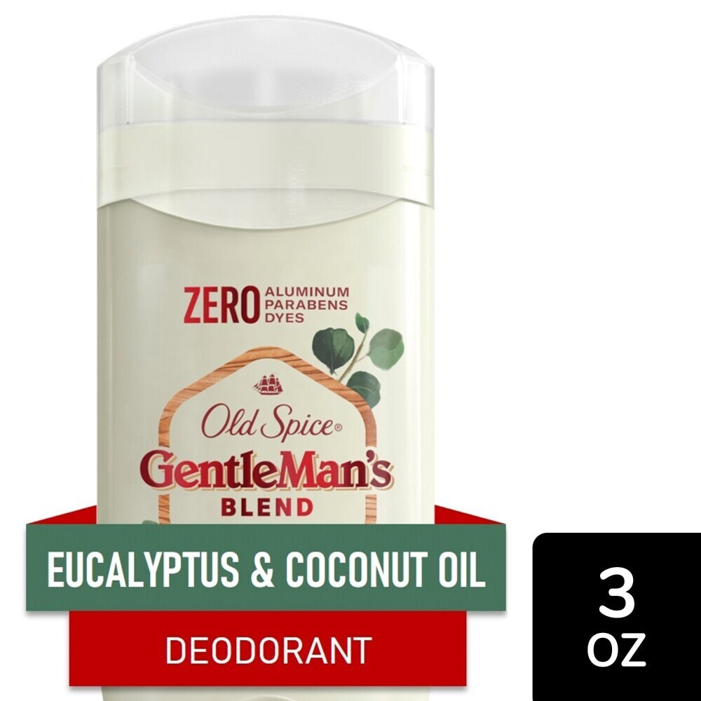 Old Spice GentleMan’s Collection Aluminum-Free Deodorant Eucalyptus with Coconut Oil