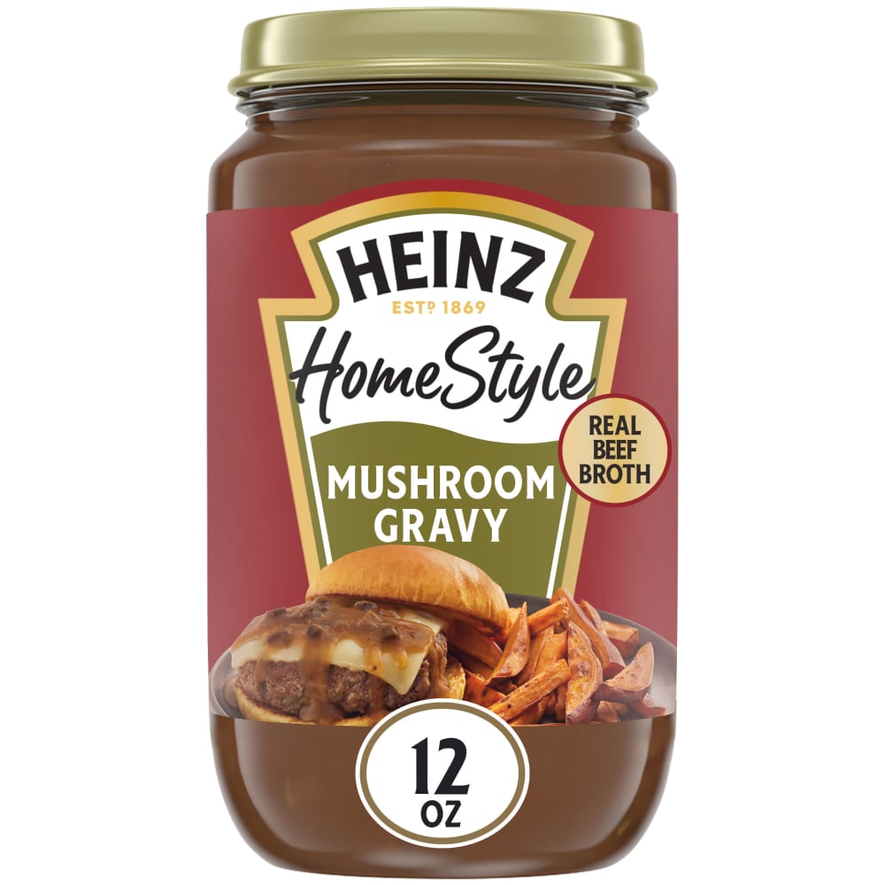 Heinz HomeStyle Mushroom Gravy, Jar