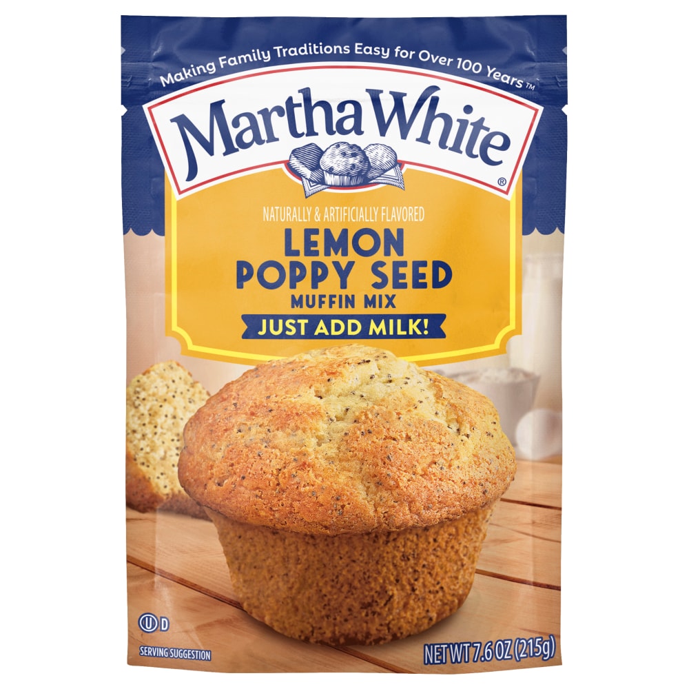 Martha White® Lemon Poppy Seed Muffin Mix