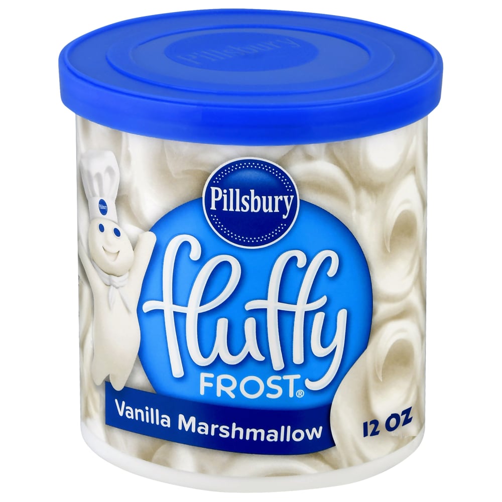 Pillsbury Fluffy Frost Vanilla Marshmallow Flavored Frosting