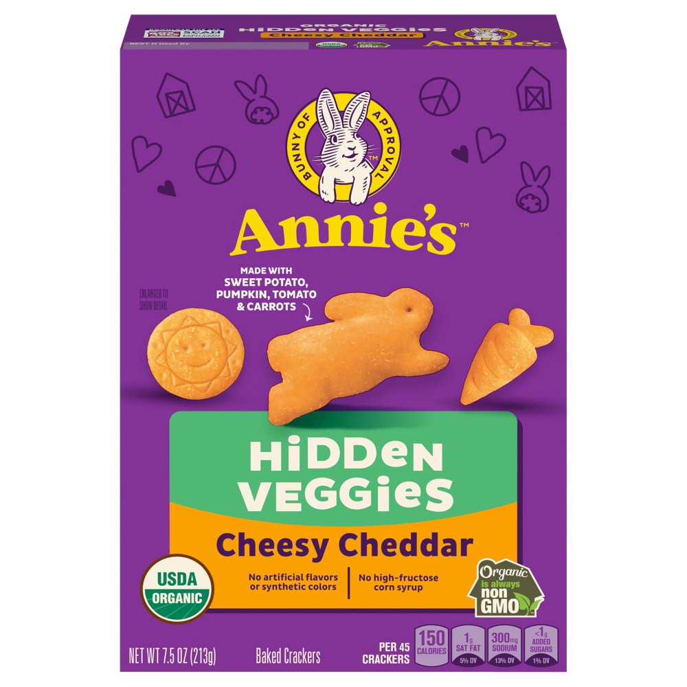 Annie’s™ Organic Cheesy Cheddar Crackers