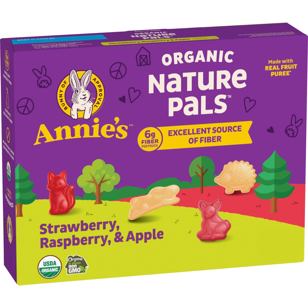 Annie’s™ Organic Nature Pals™ Fiber Fruit Flavored Snacks